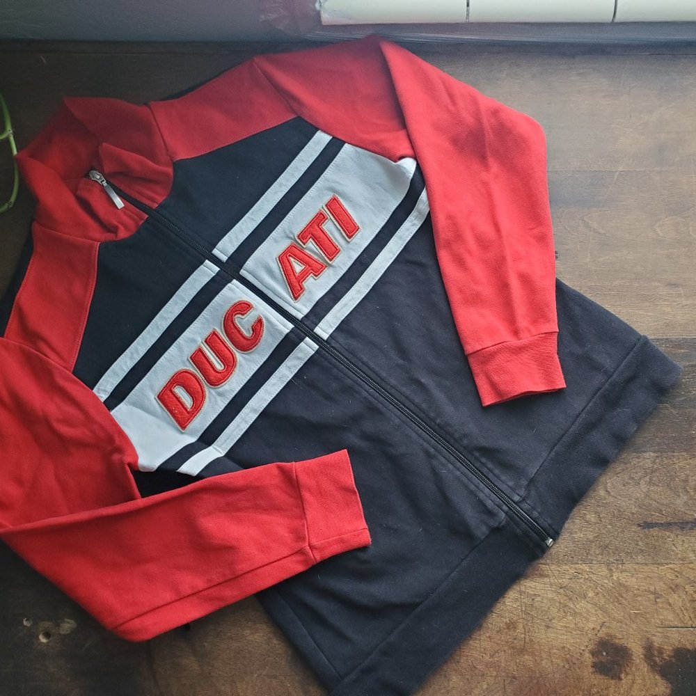 Ducati zip up sweatshirt